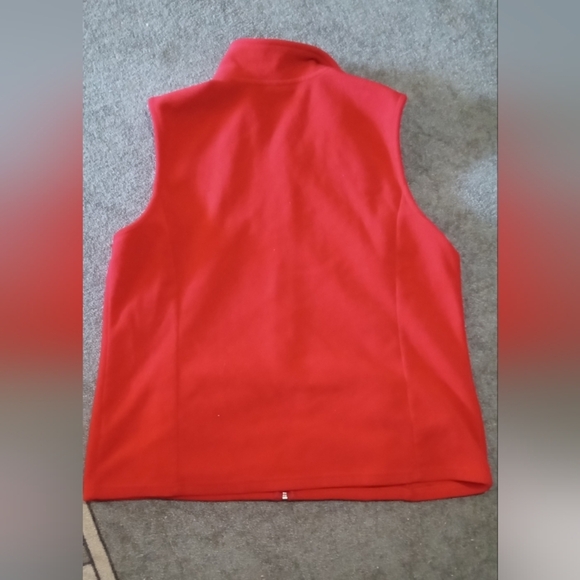 Holiday Editions Red Vest with Snowman Embroidery - Picture 2 of 5